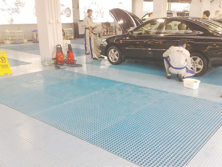 洗车房4s店中的应用 